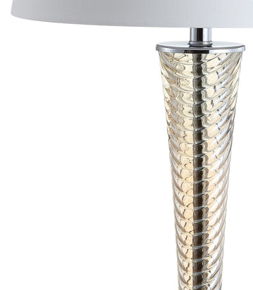 Caterina 32" Glass LED Table Lamp - JONATHAN Y